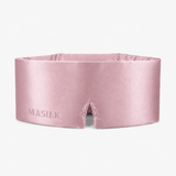 Masque de nuit en soie — Rose poudré